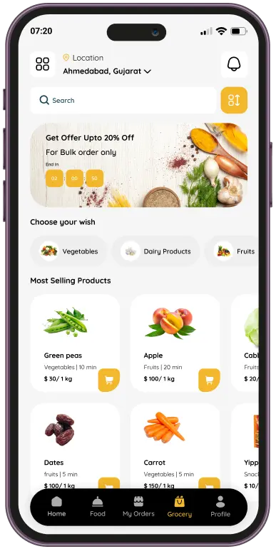 grocery app solutions