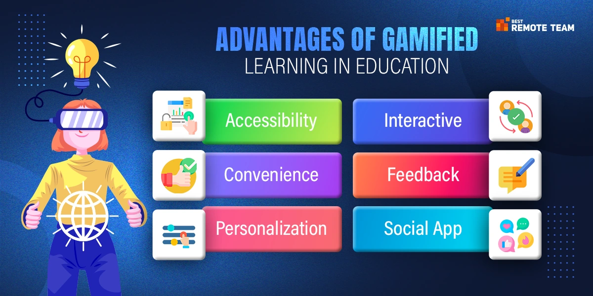 advantages of gamified learning in education