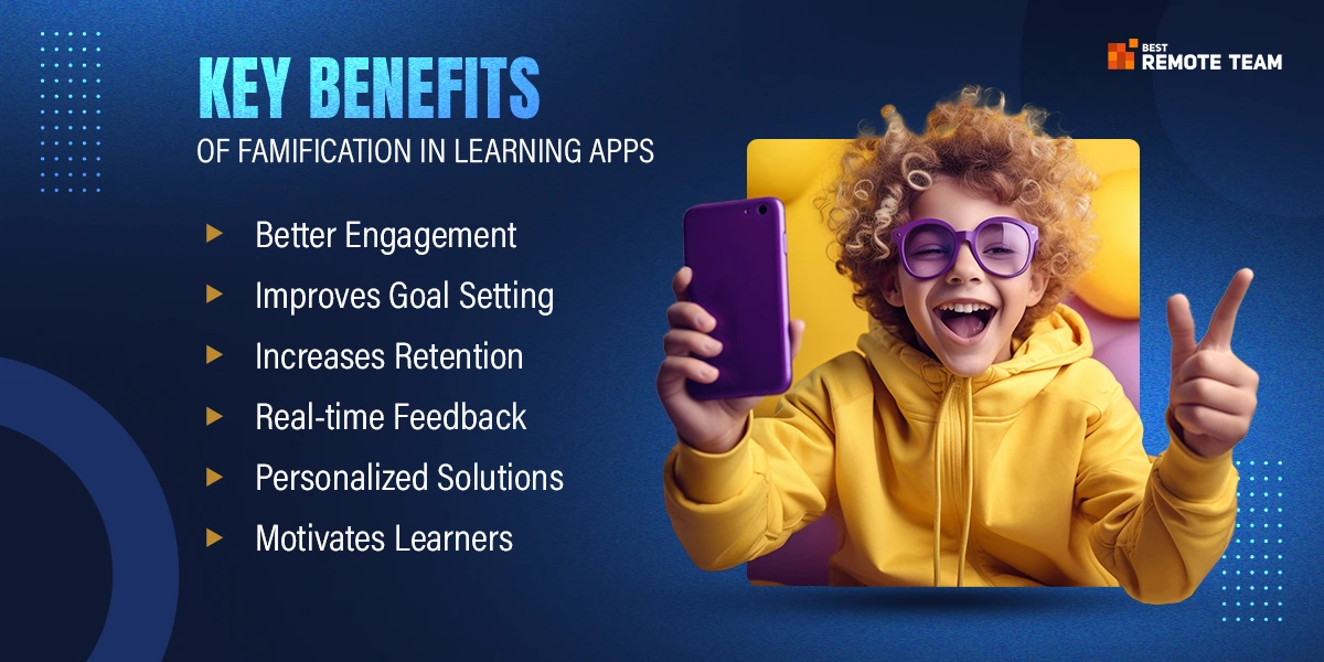 key benefits of gamification in learning apps