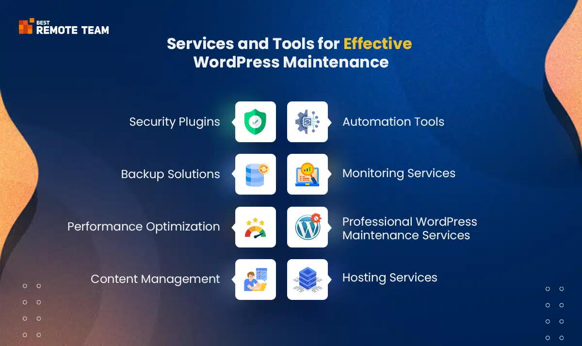 services and tools for effective wordpress maintenance