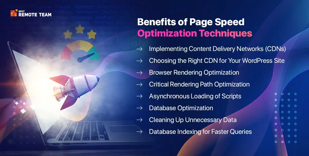 benefits of page speed optimization techniques