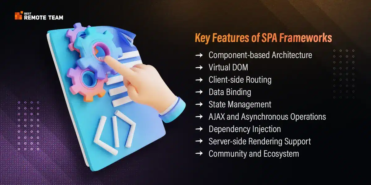 key features of spa frameworks