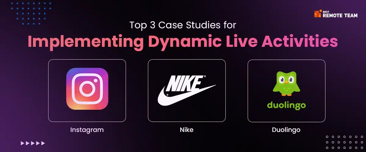 top case studies for implementing dynamic live activities