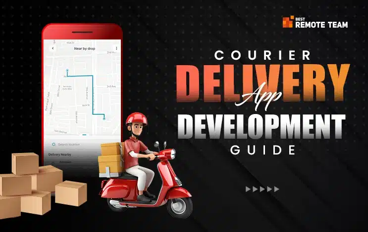 courier delivery app development guide