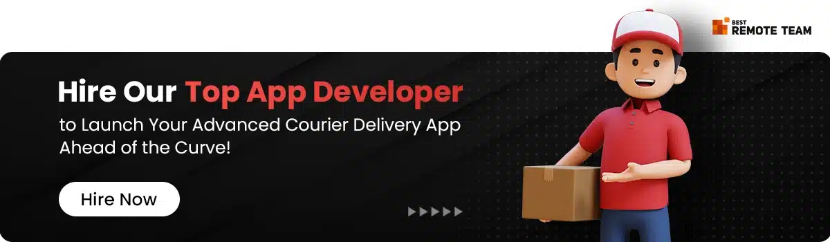 hire courier app developers