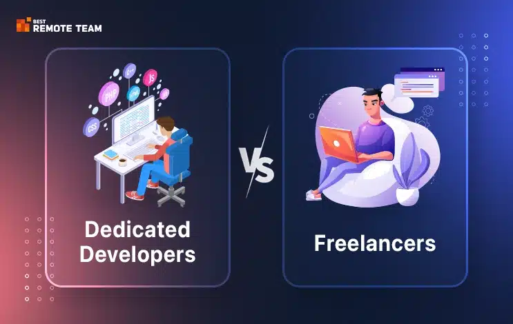 dedicated developers vs freelancer developers