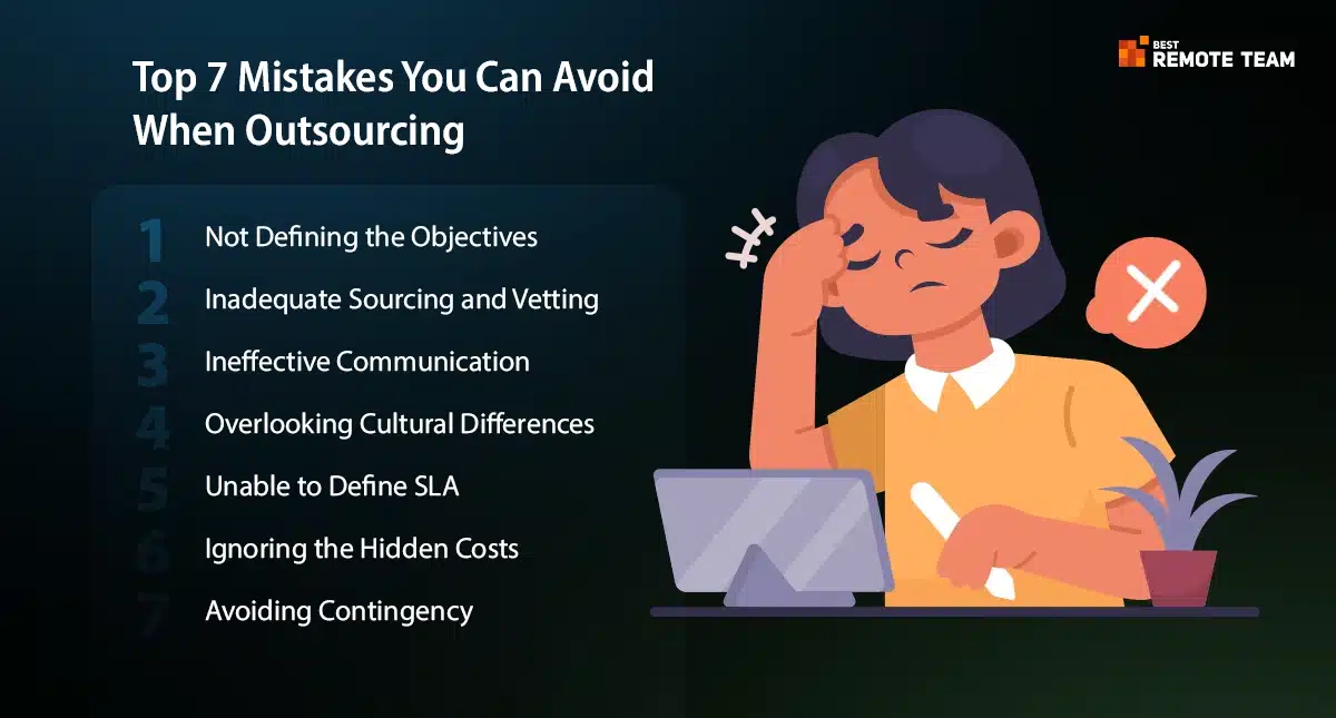 top mistakes you can avoid when outsourcing